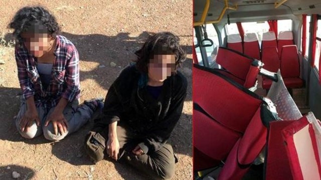 Minibüse saklanan PKK'lıdan olay itiraflar
