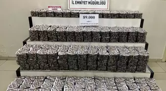 Burhaniye’de Uyuşturucu Operasyonu: 89 Bin Hap Ele Geçirildi