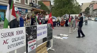 Niksar’da Gazze İçin Protesto Gösterisi